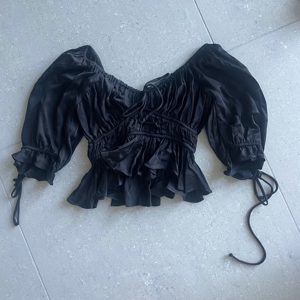 Crop top blouse